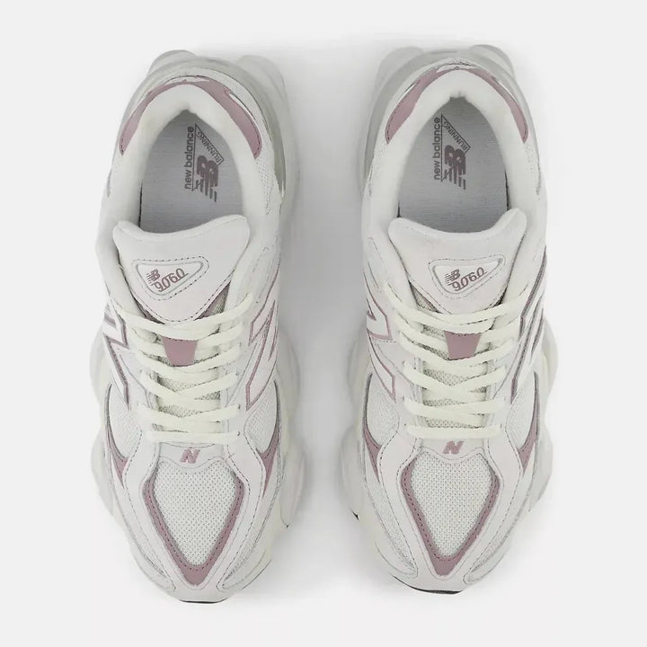 New Balance 9060 – Cinza/Branco Gelo/Vinho