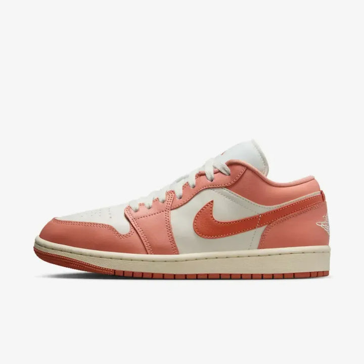 Air Jordan 1 Low - Branco/Rosa