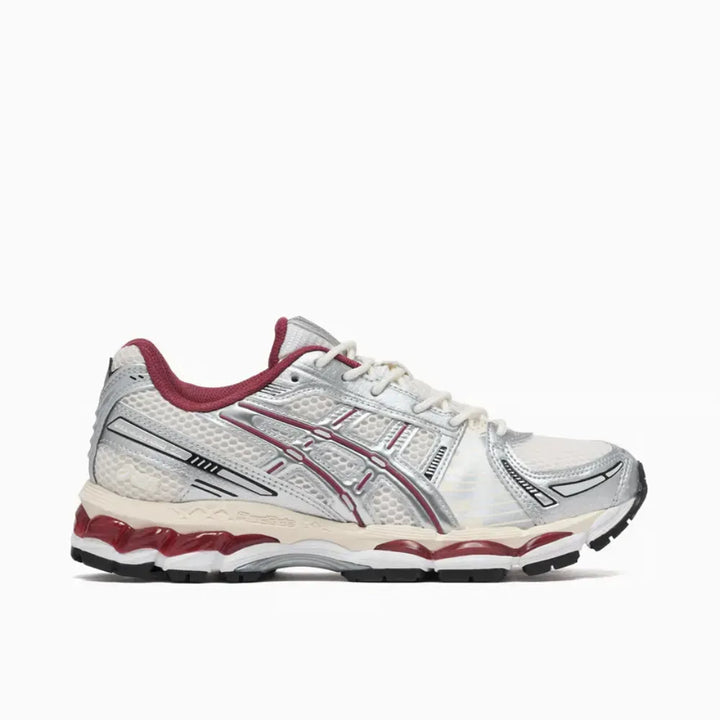 Asics Gel-Kayano 12.1 - Prata/Vermelho