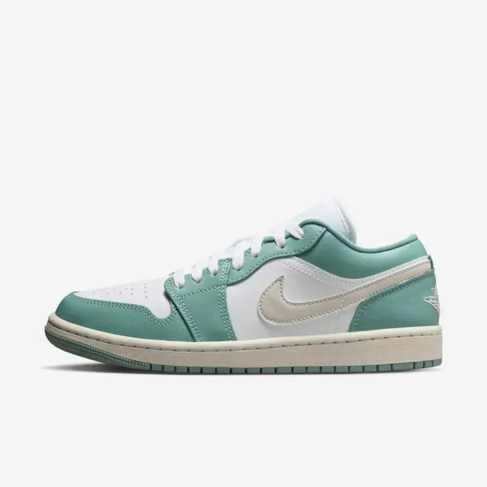 Air Jordan 1 Low - Branco/Verde