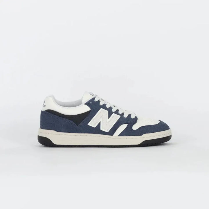 New Balance 480 Low - Bege/ Azul Marinho