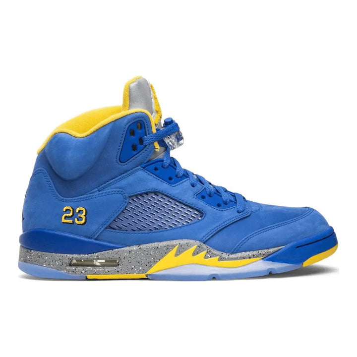 Air Jordan 5 - Azul/Amarelo
