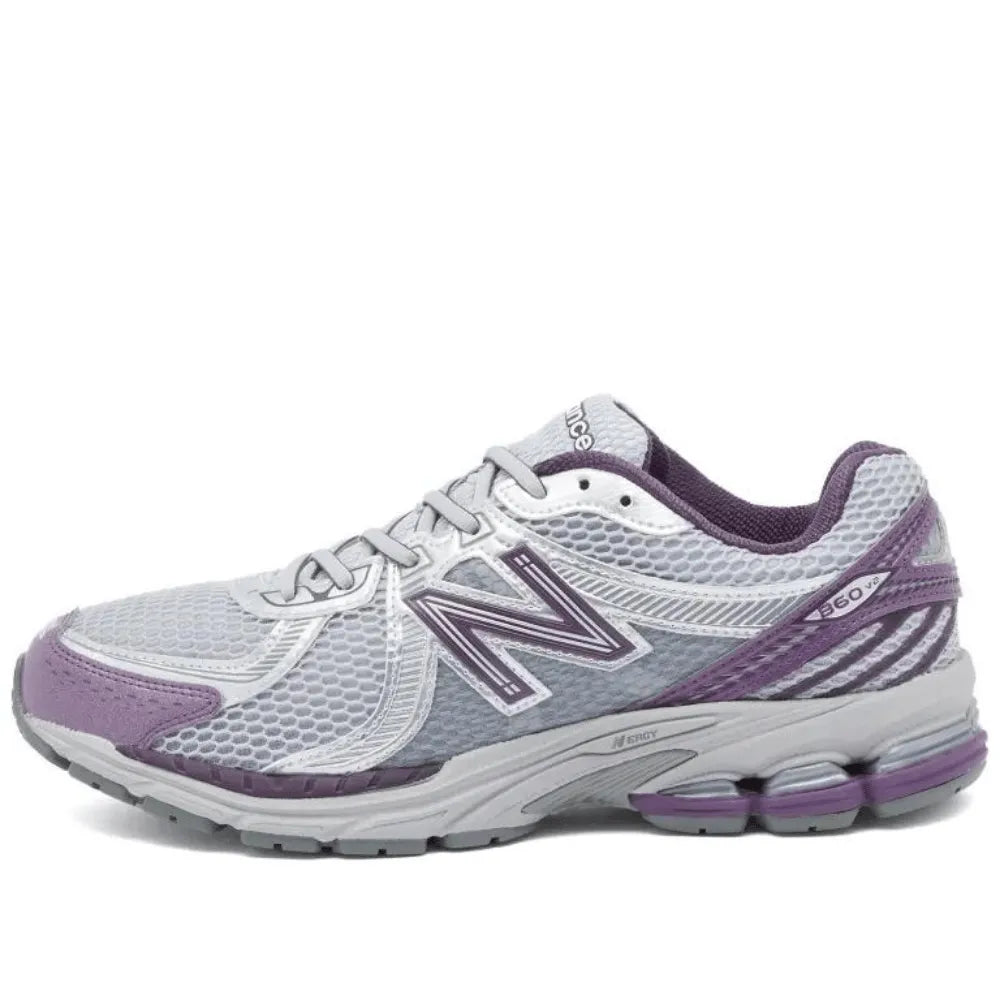 New Balance 860v2 – Cinza/Roxo
