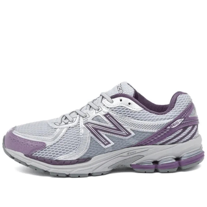 New Balance 860v2 – Cinza/Roxo