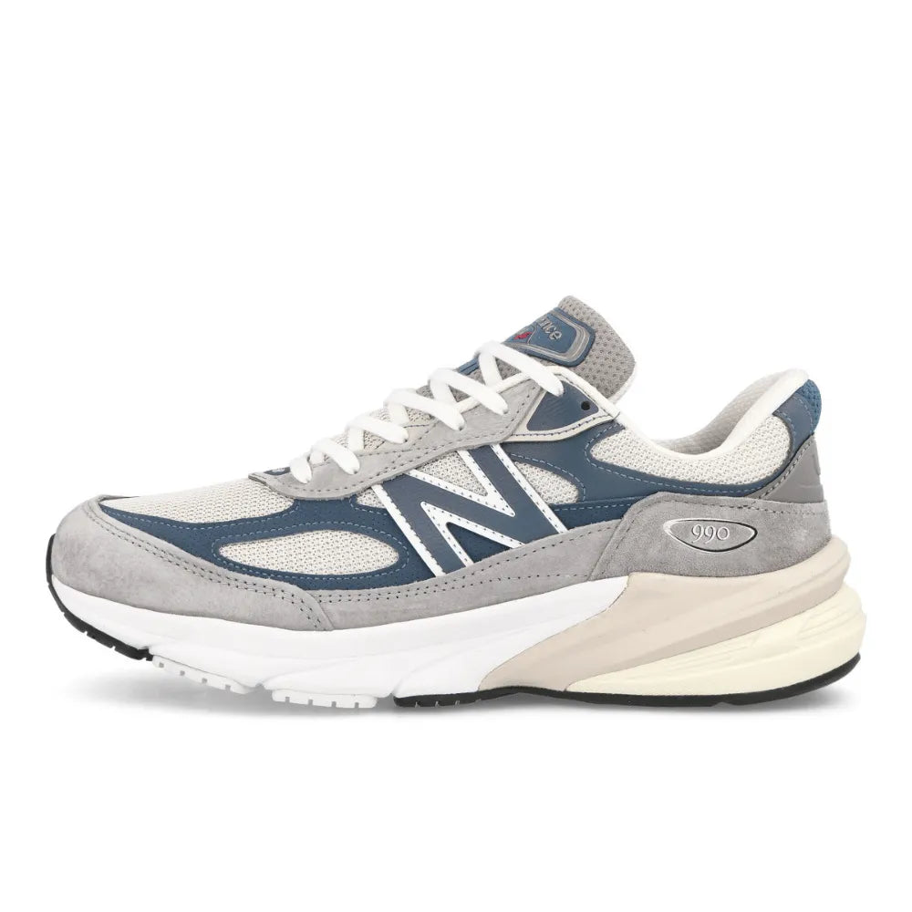 New Balance 990v6 MiUSA - Cinza/Azul/Creme