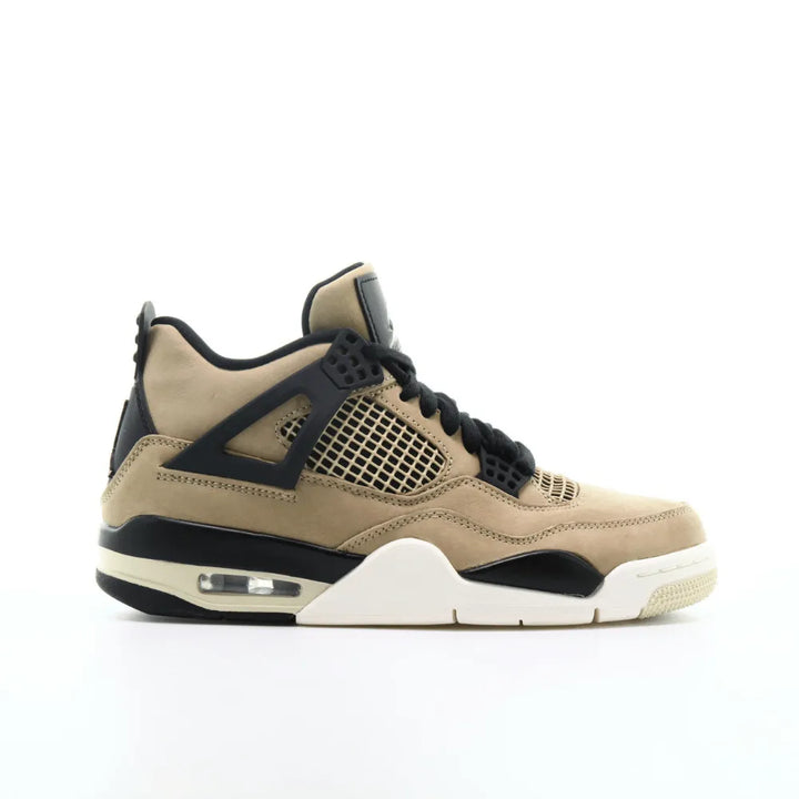 Air Jordan 4 - Bege Areia/Preto