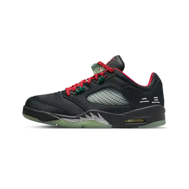 Air Jordan 5 Low - Preto/Verde Oliva