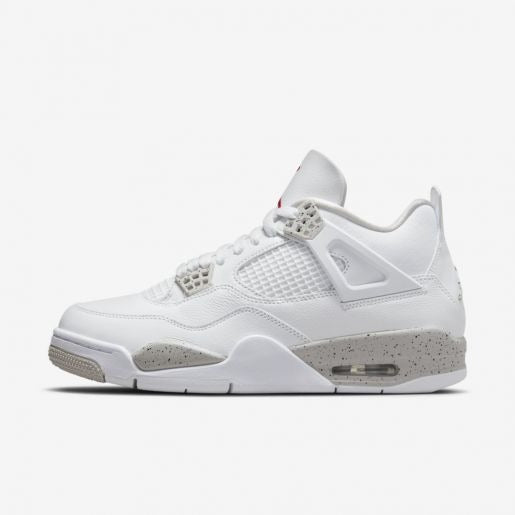 Air Jordan 4 - Branco/Cinza Claro