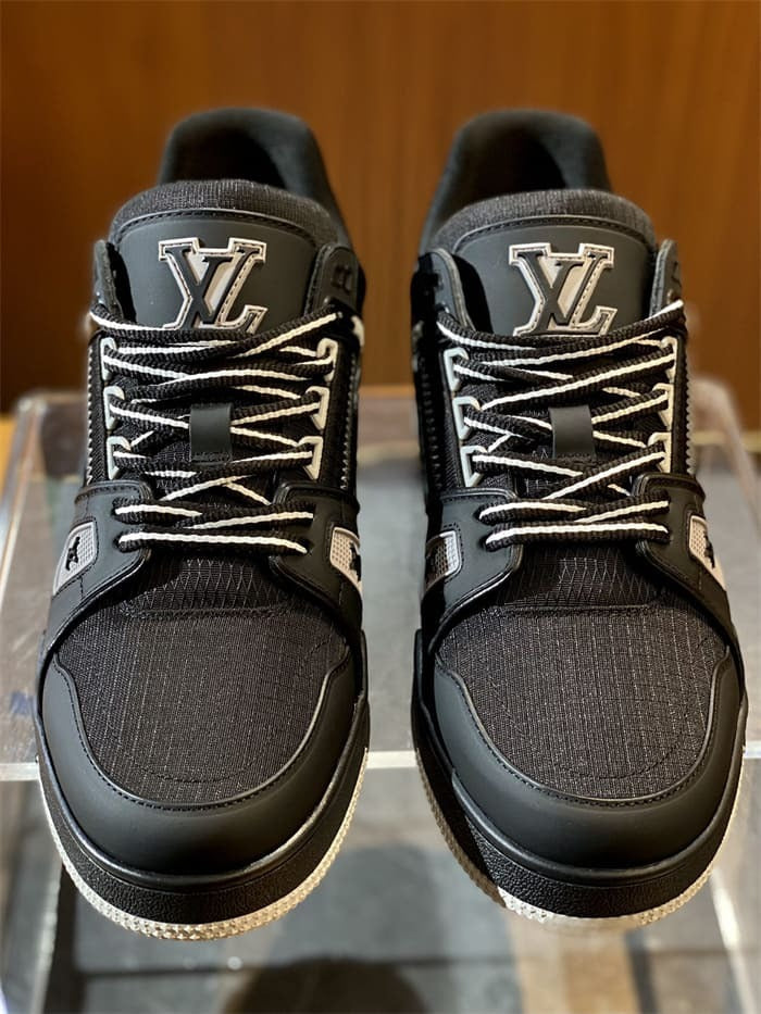 Louis Vuitton LV Trainer – Preto/Cinza