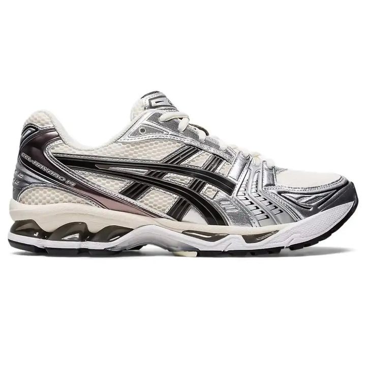 Asics Gel Kayano 14 - Creme/Preto Metálico