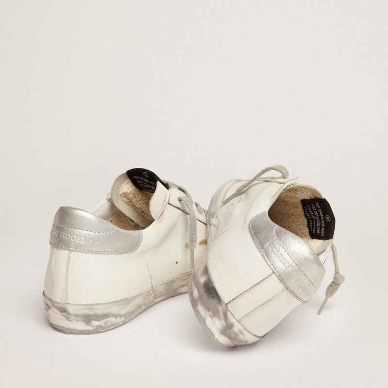 Golden Goose Superstar - Off White/Prata