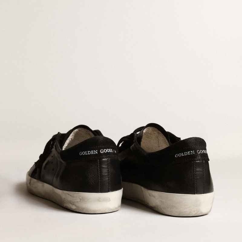Golden Goose Super-Star – Preto com Estrela Preta