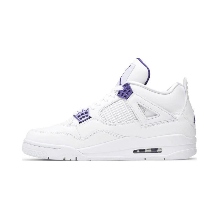 Air Jordan 4 - Branco/Roxo
