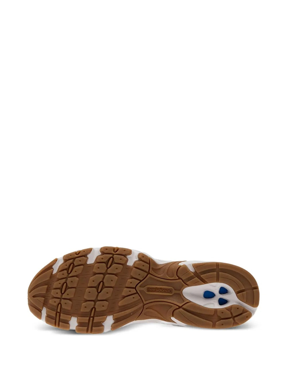 New Balance 740 - Branco/Prateado Metálico/Verde Escuro