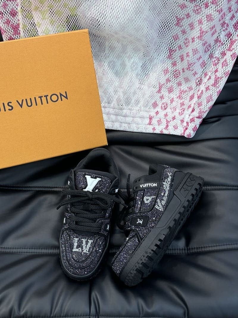 Louis Vuitton LV Trainer Maxi – Preto Cristal