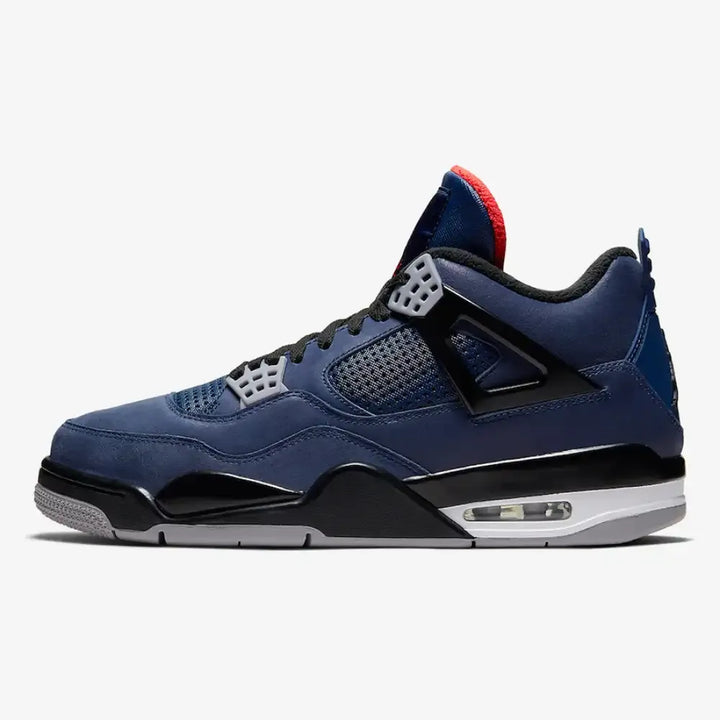 Air Jordan 4 - Azul Oxford/Preto