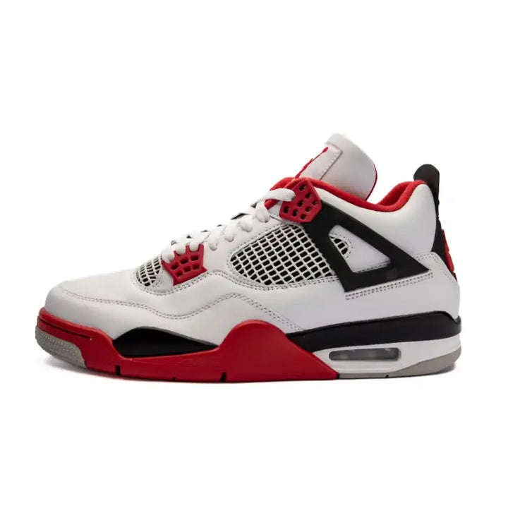 Air Jordan 4 - Branco/Vermelho