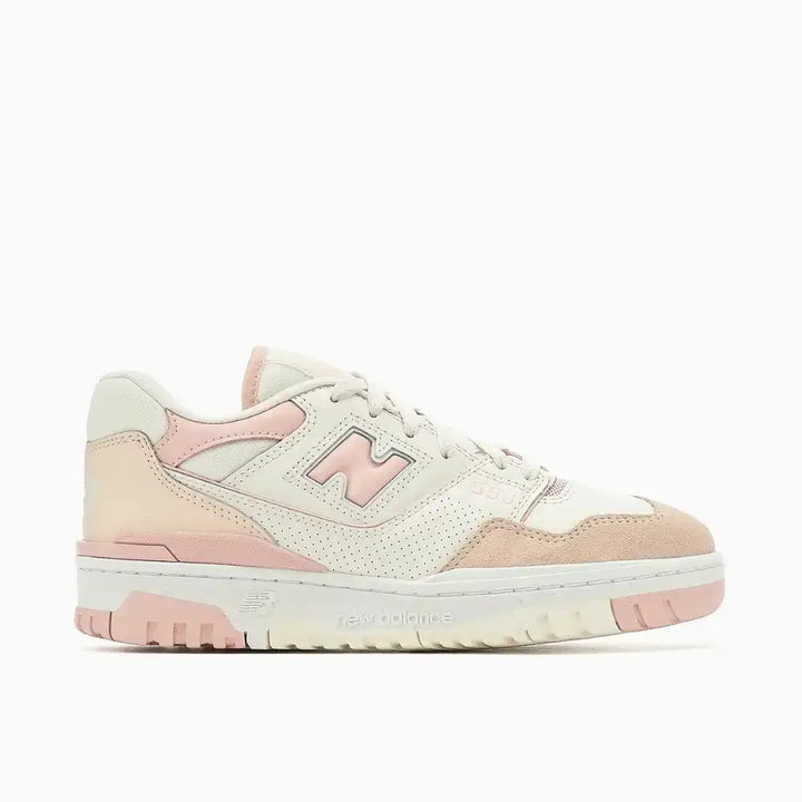 New Balance 550 – Branco/Rosa