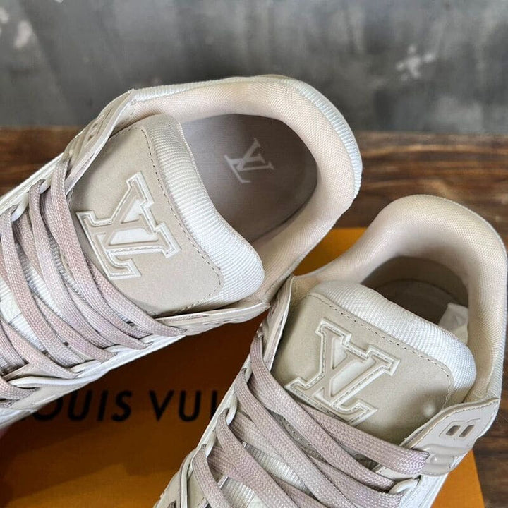 Louis Vuitton LV Trainer – Branco/Bege