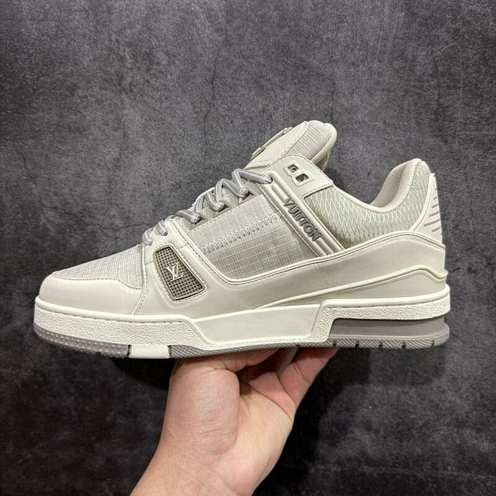 Louis Vuitton LV Trainer – Branco/Cinza
