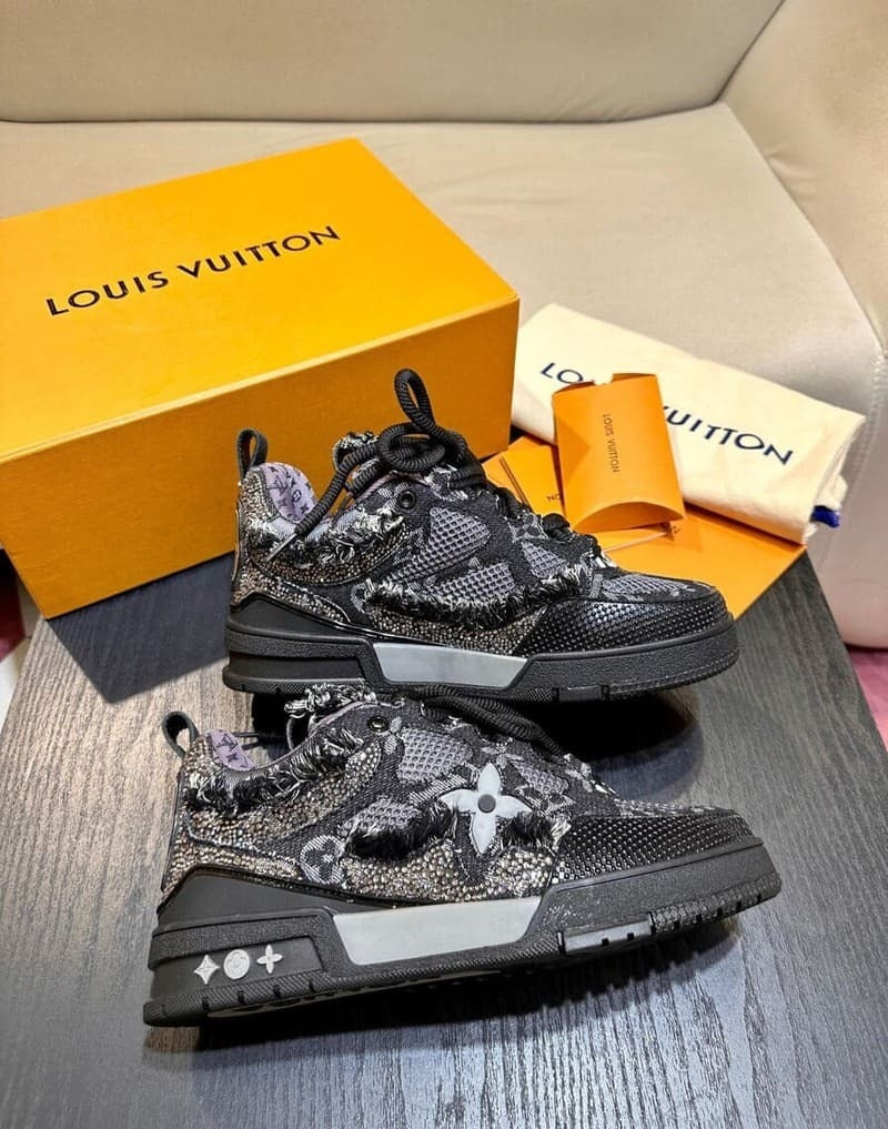 Louis Vuitton LV Skate – Preto Swarovski Monogram
