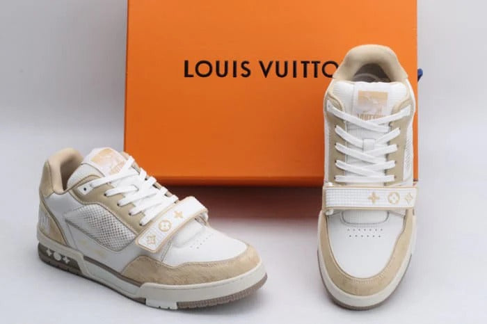 Louis Vuitton Trainer – Bege/Branco
