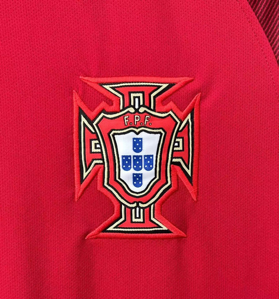 Camisa Retrô Portugal 2016 Home - Manga Longa