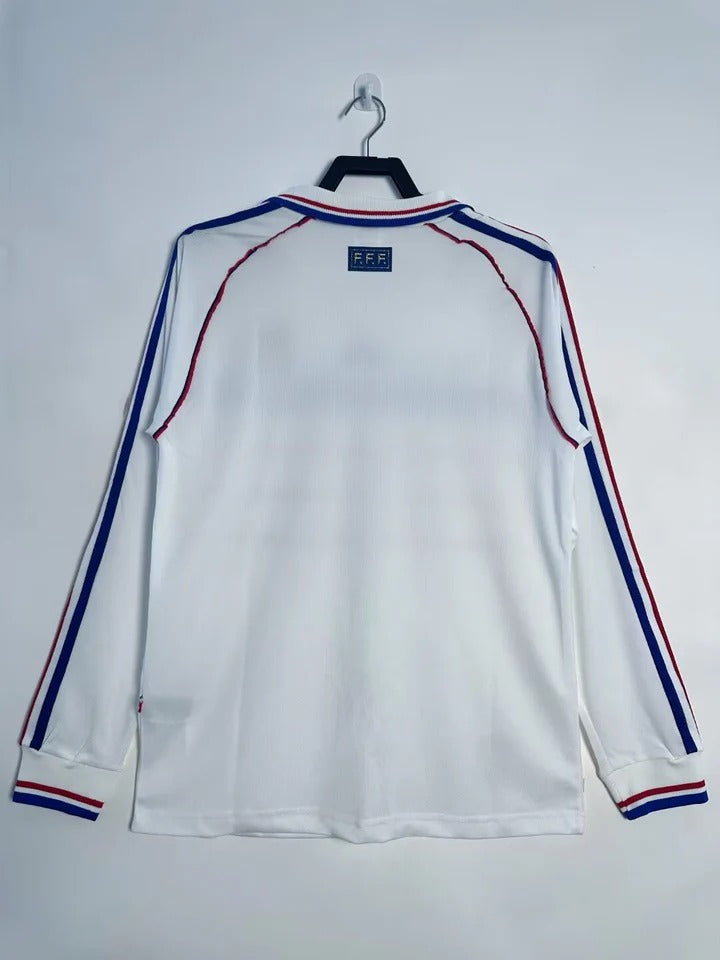 Camisa França 1998 Away - Manga Longa