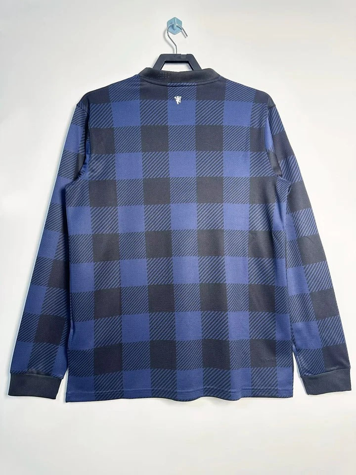 Camisa Retrô Manchester United 2013/14 Away - Manga Longa