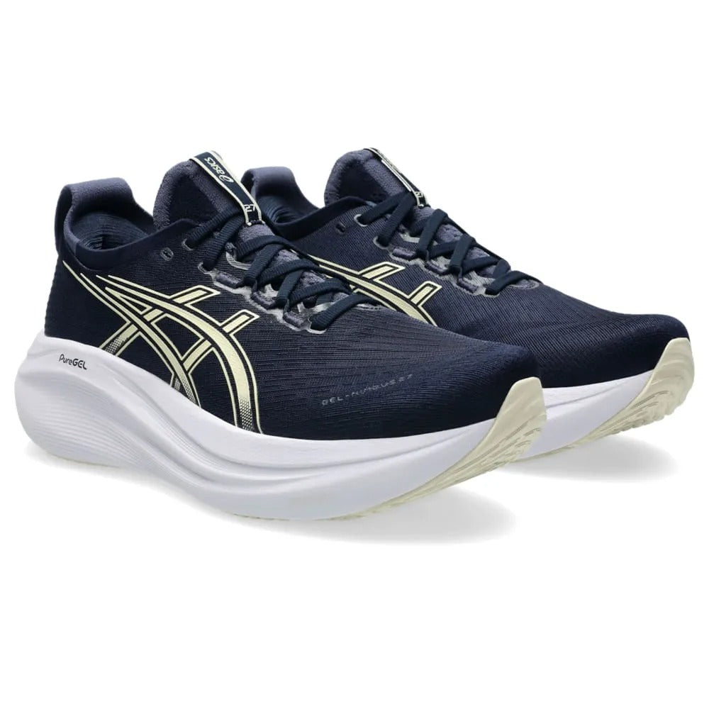 ASICS GEL Nimbus 27 - Preto/Bege