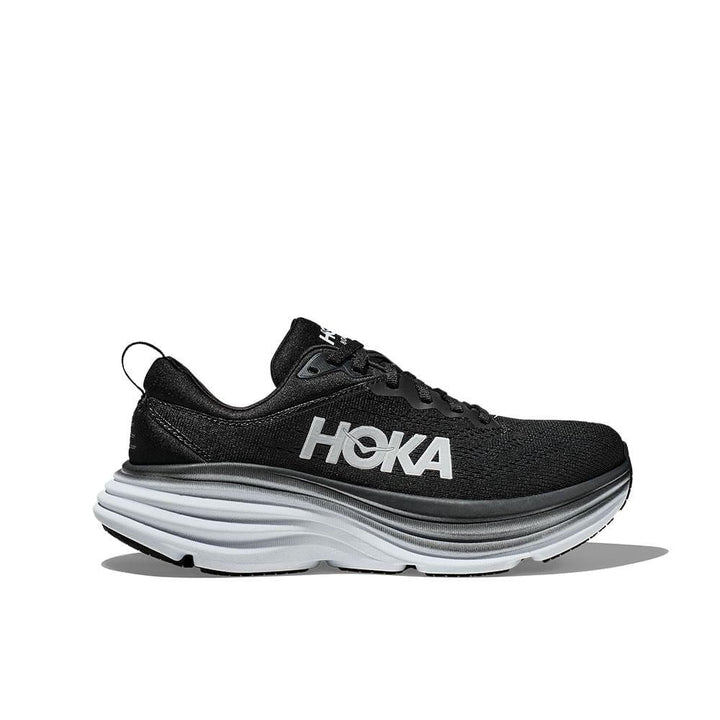 Hoka Bondi 8 – Preto/Branco