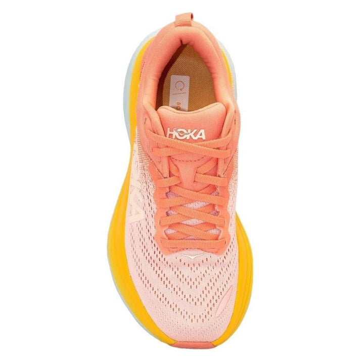 Hoka Bondi 8 – Pêssego/Amarelo