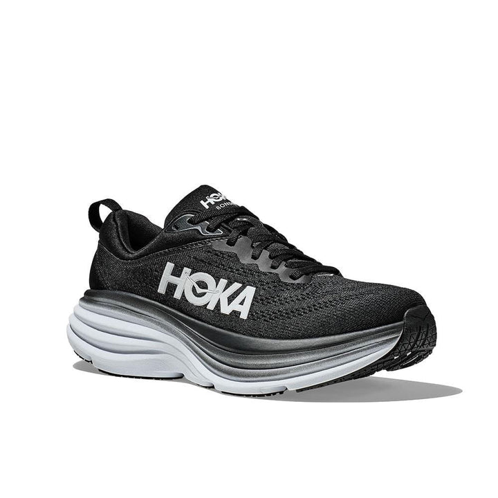 Hoka Bondi 8 – Preto/Branco