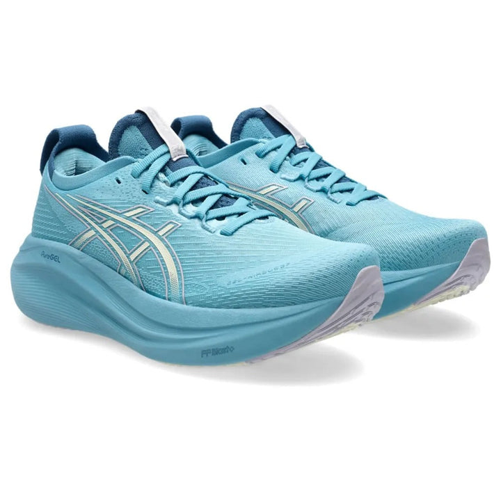 ASICS GEL Nimbus 27 - Azul/Bege