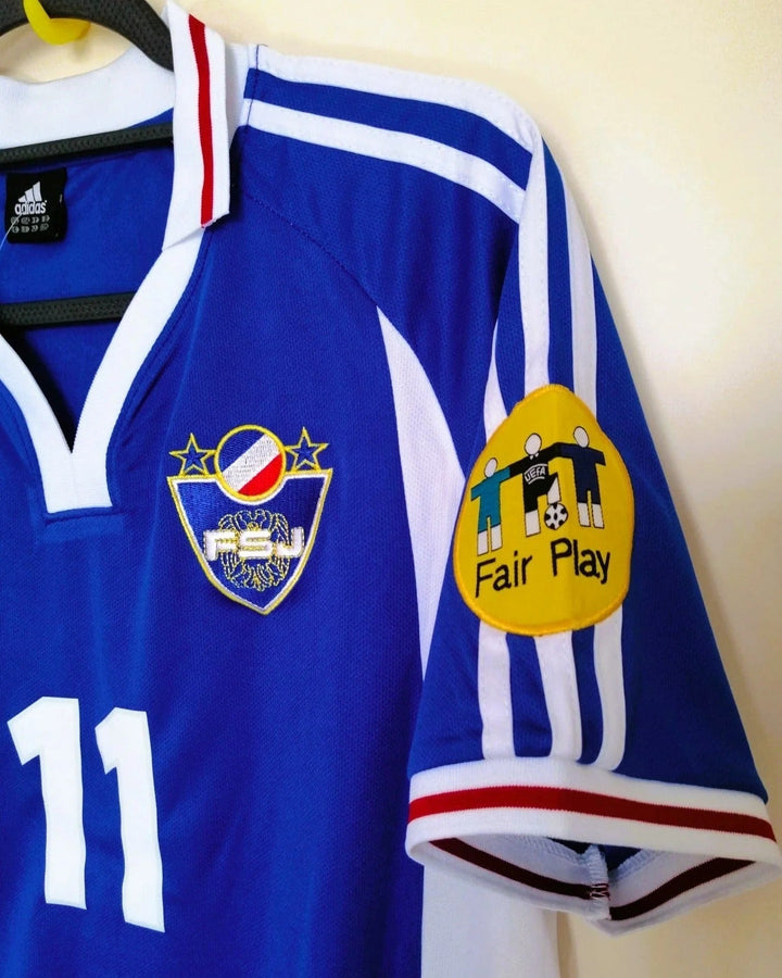 Camisa Retrô Yugoslavia 2000/01 Home – Belt Sports