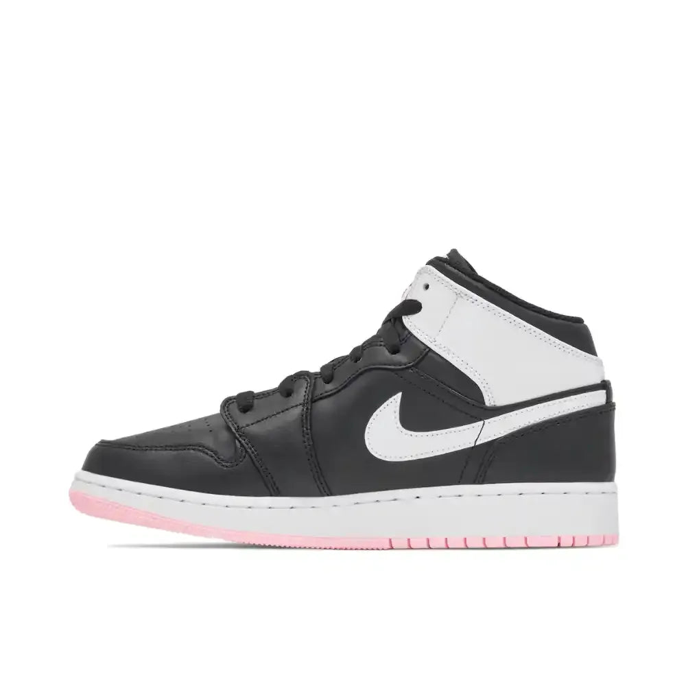 Air Jordan 1 Mid - Preto/Rosa