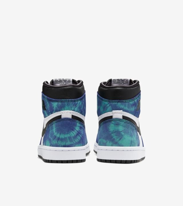 Jordan 1 Retro High Tie Dye - Azul/Verde