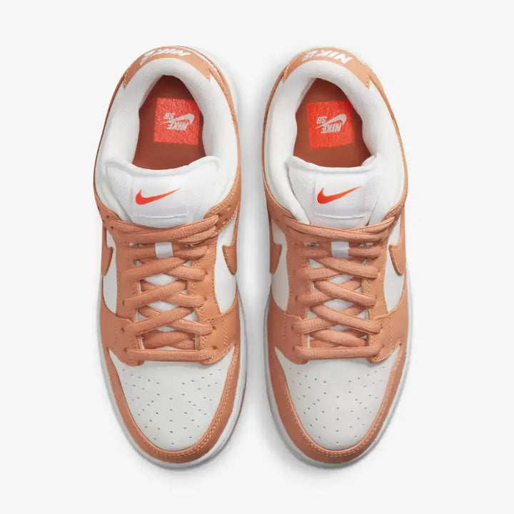 Nike Dunk Low - Laranja/Branco