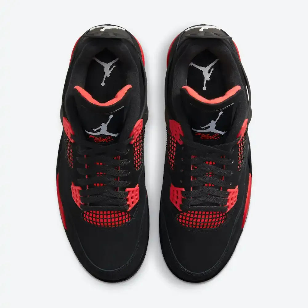 Air Jordan 4 - Preto/Vermelho