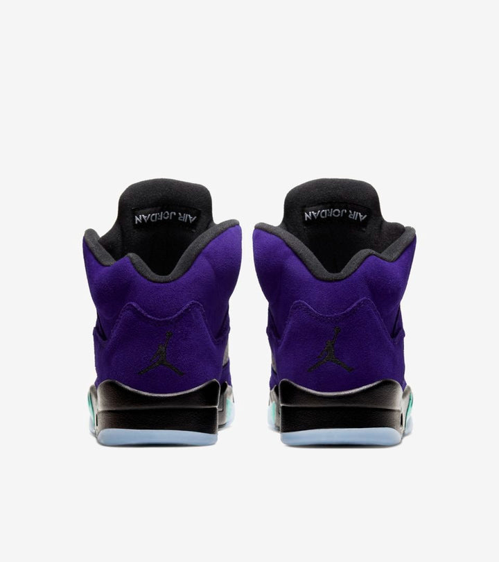 Air Jordan 5 - Roxo/Preto/Azul Turquesa