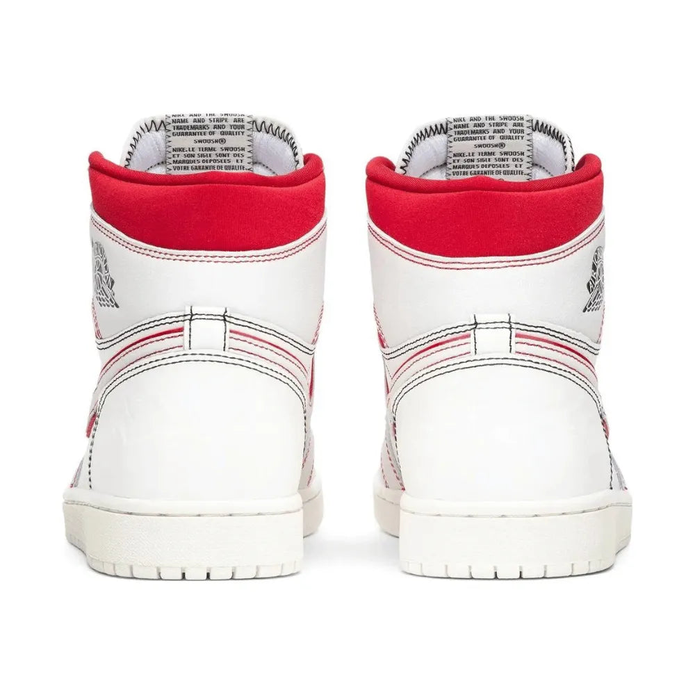 Jordan 1 Retro High Phantom Vermelho Gym