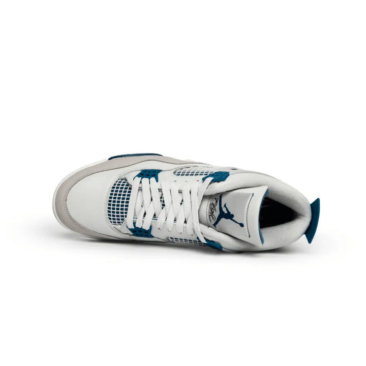 Air Jordan 4 - Branco/Azul Profundo