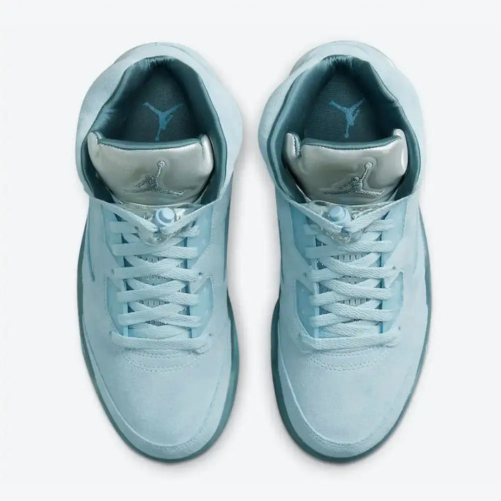 Air Jordan 5 - Azul Bebê/Prata