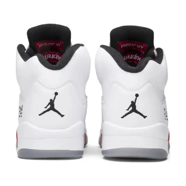 Supreme x Air Jordan 5 Retro - Branco