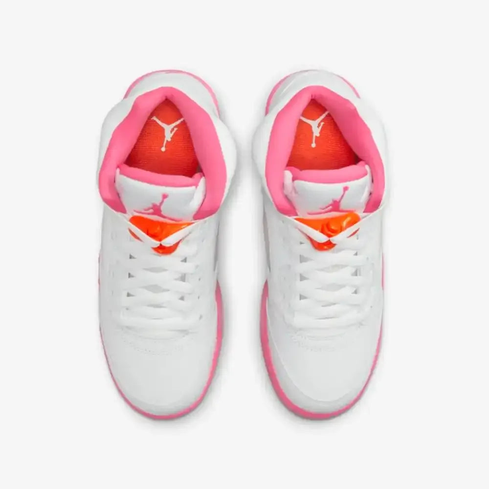 Air Jordan 5 - Branco/Rosa/Laranja