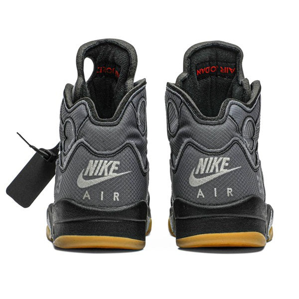 Jordan 5 Retro Off-White - Preto