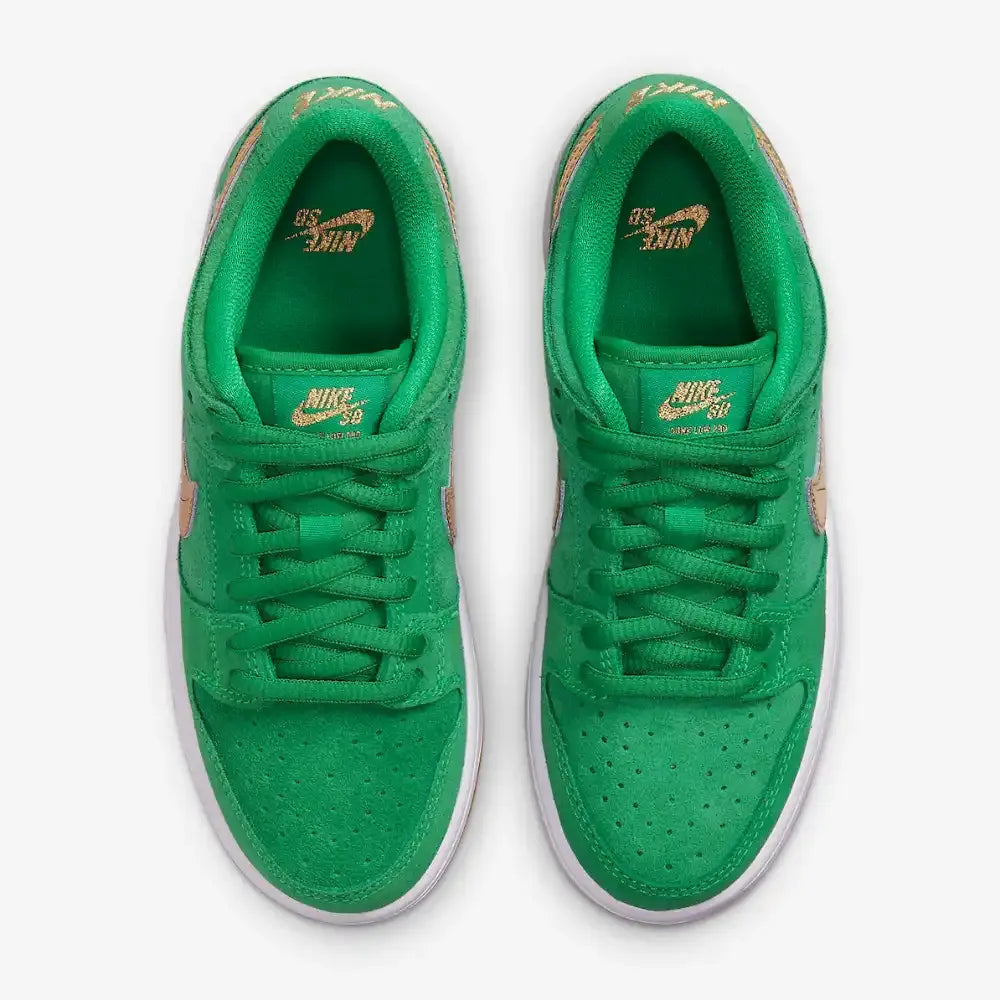 Nike Dunk Low - Verde/Dourado