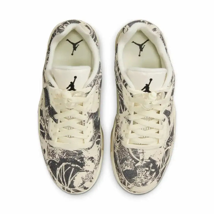 Air Jordan 5 Low - Bege/Estampado