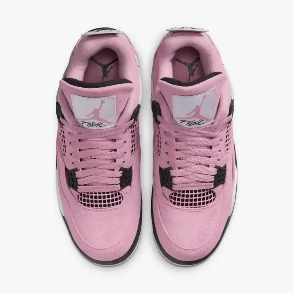 Air Jordan 4 - Rosa/Cinza Claro/Preto