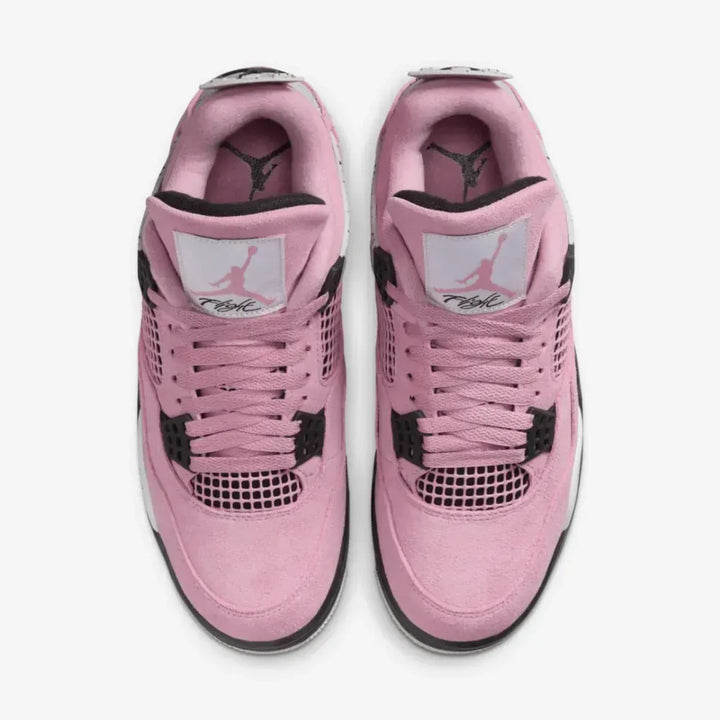 Air Jordan 4 - Rosa/Cinza Claro/Preto
